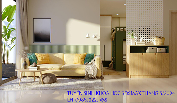 Tuyển sinh khoá học 3Dsmax tháng 5/2024