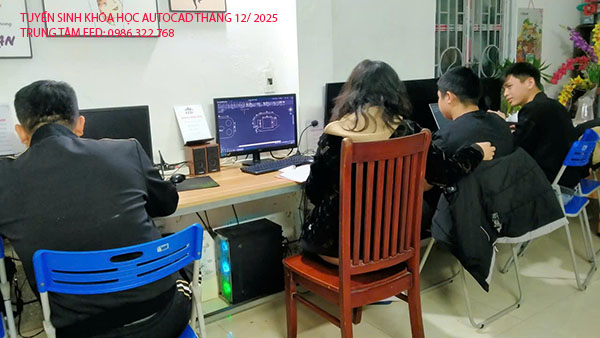 Tuyển sinh khóa học AutoCAD tháng 12 năm 2025