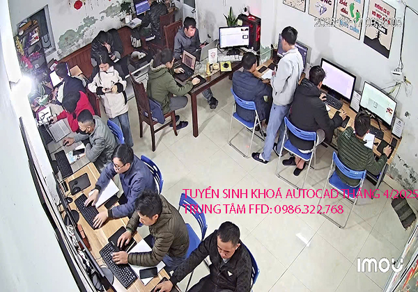 Tuyển Sinh Khoá Học Autocad Tháng 4 năm 2025