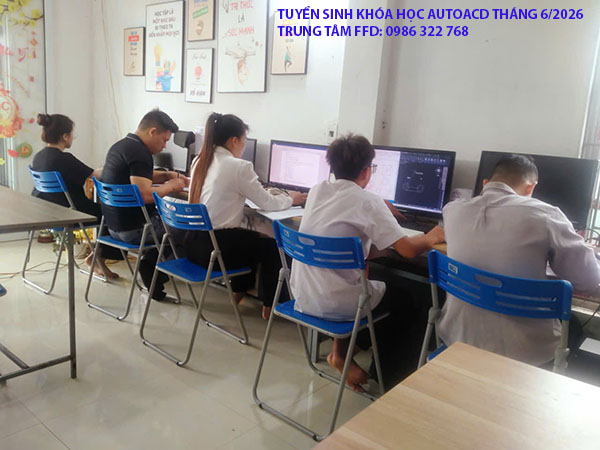 Tuyển Sinh Khóa Học AutoCAD Tháng 6 năm 2026