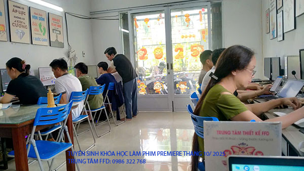 Tuyển sinh khóa học làm phim Premiere tháng 10 năm 2025