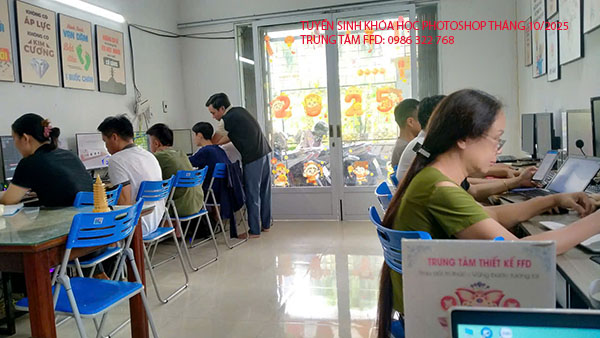 Tuyển sinh khóa học Photoshop tháng 10 năm 2025