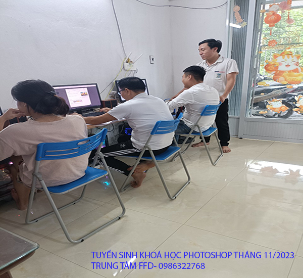 Tuyển sinh khóa học Photoshop tháng 11 năm 2023