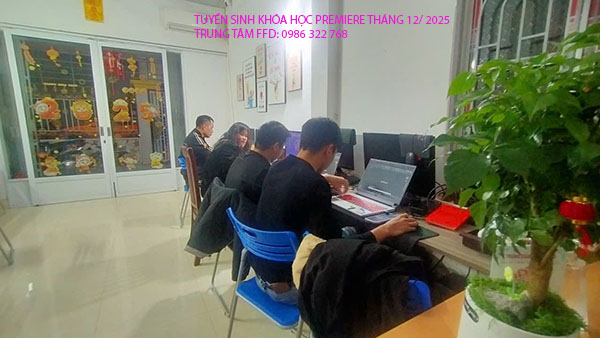 Tuyển sinh khóa học làm phim Premiere tháng 12 năm 2025