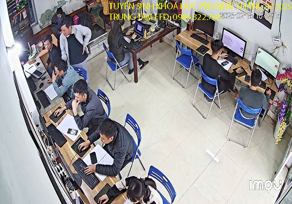 Tuyển Sinh Khoá Học Premiere tháng 4 năm 2025
