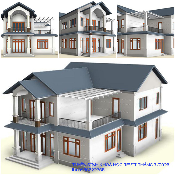 Tuyển sinh khoá học Revit tháng 7 năm 2023
