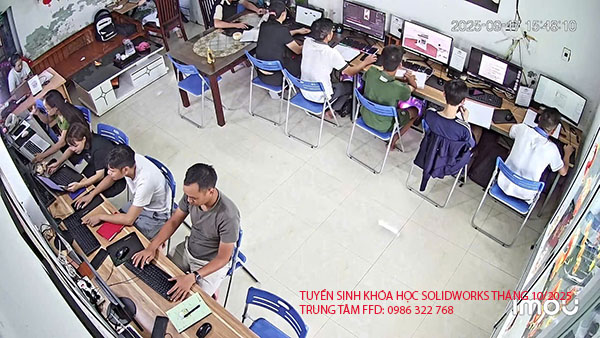 Tuyển sinh khóa học Solidworks tháng 10 năm 2025