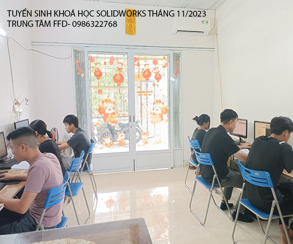 Tuyển sinh khóa học Solidworks tháng 11 năm 2023