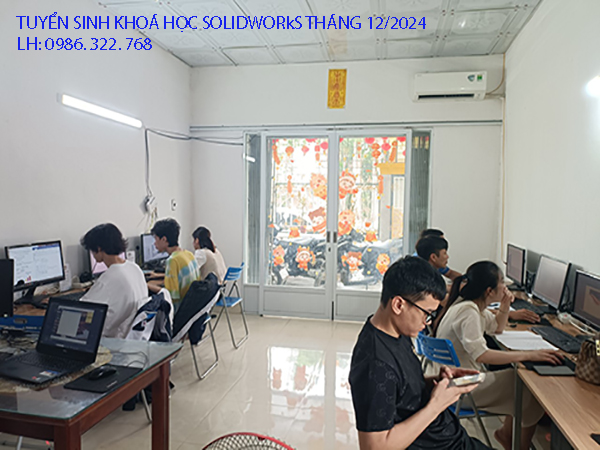 Tuyển Sinh Khoá Học Solidworks Tháng 12/ 2024