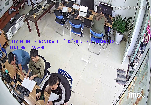 Tuyển Sinh Khoá Học Thiết Kế Kiến Trúc Tháng 12