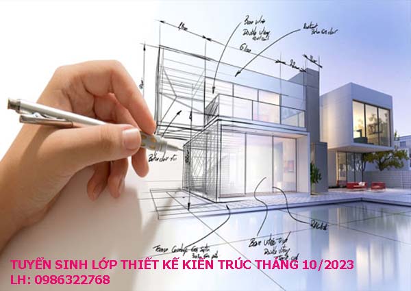 Khai giảng khóa học thiết kế kiến trúc tháng 10 năm 2023. 