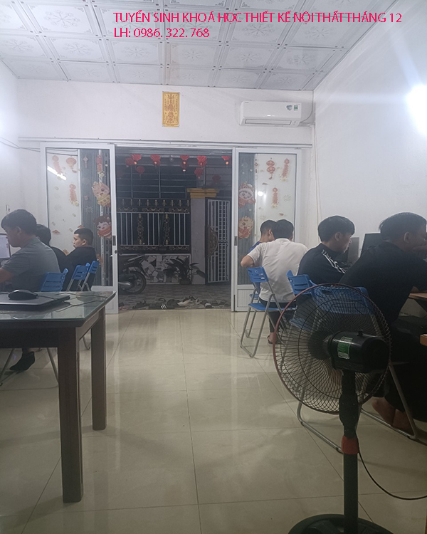 Tuyển Sinh Khoá Học Thiết Kế Nội Thất Tháng 12