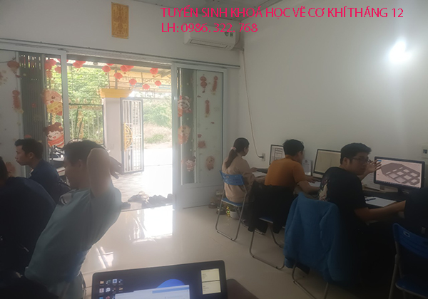 Tuyển Sinh Khoá Học Vẽ Cơ Khí Tháng 12