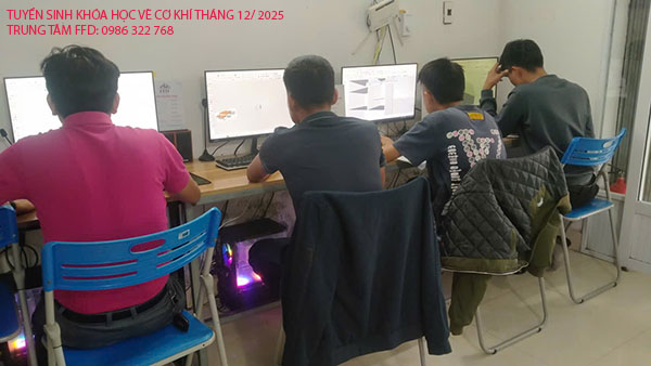 Tuyển sinh khóa học vẽ cơ khí tháng 12 năm 2025