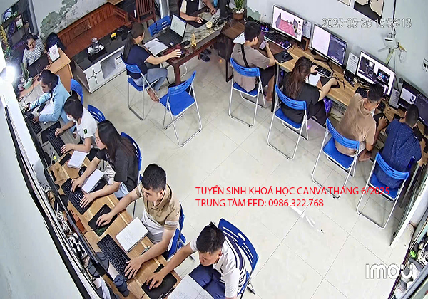 Tuyển sinh khoá học Canva tháng 6 năm 2025