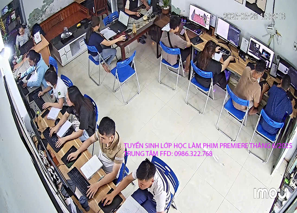 Tuyển sinh khoá học Làm phim Premiere tháng 6 năm 2025