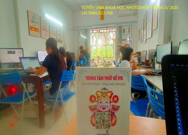 Tuyển sinh khoá học Photoshop tháng 6 năm 2025