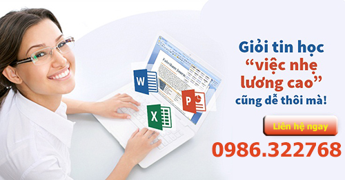 Dạy kèm tin học văn phòng tại Hải Phòng