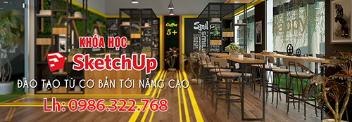 Dạy sketchup cấp tốc tại Lê Chân Hải Phòng