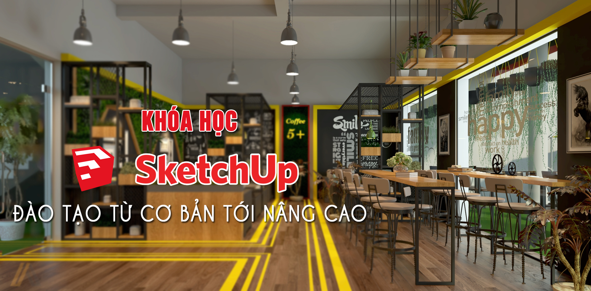 Đào tạo Sketchup tại Thái Bình | Trung tâm đồ họa Thái Bình