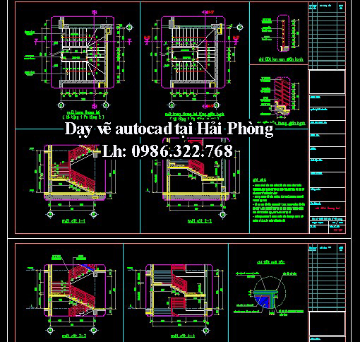 Dạy vẽ autocad buổi tối tại Hải Phòng