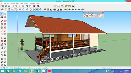 Dạy sketchup chuyên nghiệp tại Hải Phòng