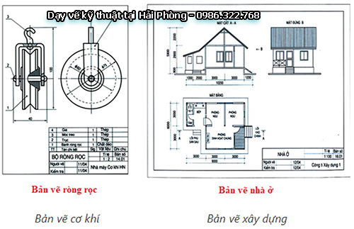 Học vẽ kỹ thuật tại Hải Phòng
