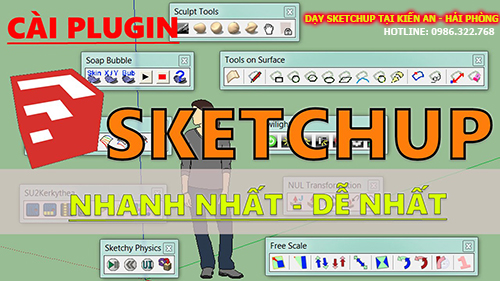 Những Plugins cần thiết cho sketchup