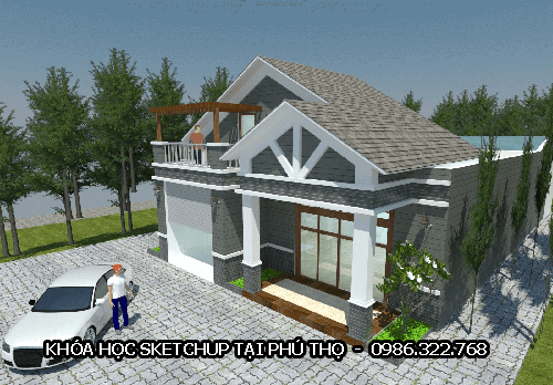 Khóa học sketchup tại Phú Thọ