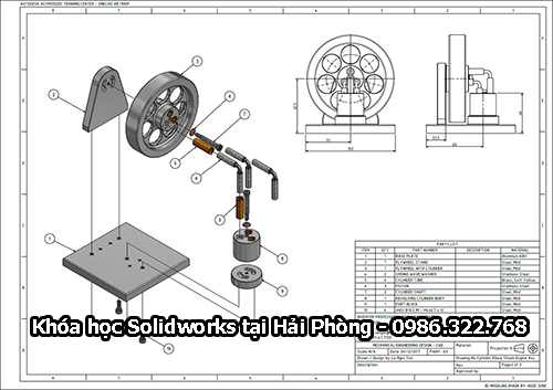 Khóa học SolidWorks tại Hải Phòng