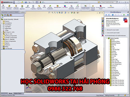 Lớp học solidworks tại Hải Phòng
