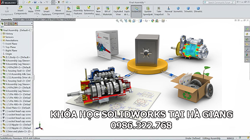 Khóa học solidworks tại Hà Giang