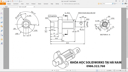 Khóa học Solidworks tại Hà Nam