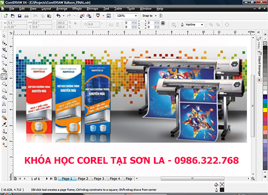 Khóa học corel tại Sơn La