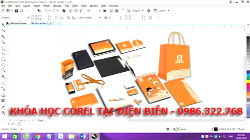 Khóa học corel tại Điện Biên
