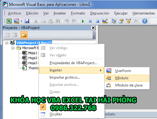 Lớp học VBA Excel tại Hải Phòng