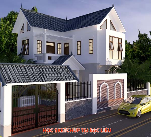 Khóa học sketchup tại Bạc Liêu