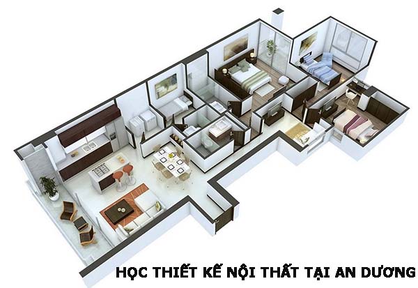 Học thiết kế nội thất tại An Dương Hải Phòng