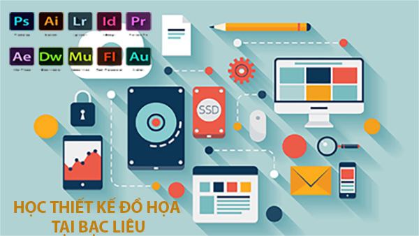 Khóa học thiết kế đồ họa tại Bạc Liêu