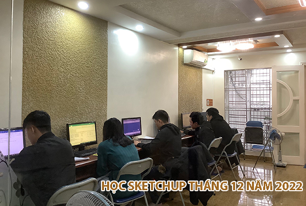 Khai giảng khóa học sketchup tháng 12 năm 2022
