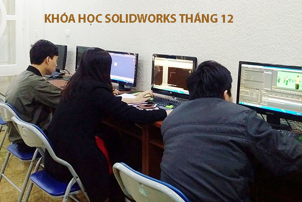 Tuyển sinh lớp học solidworks tháng 12 năm 2022