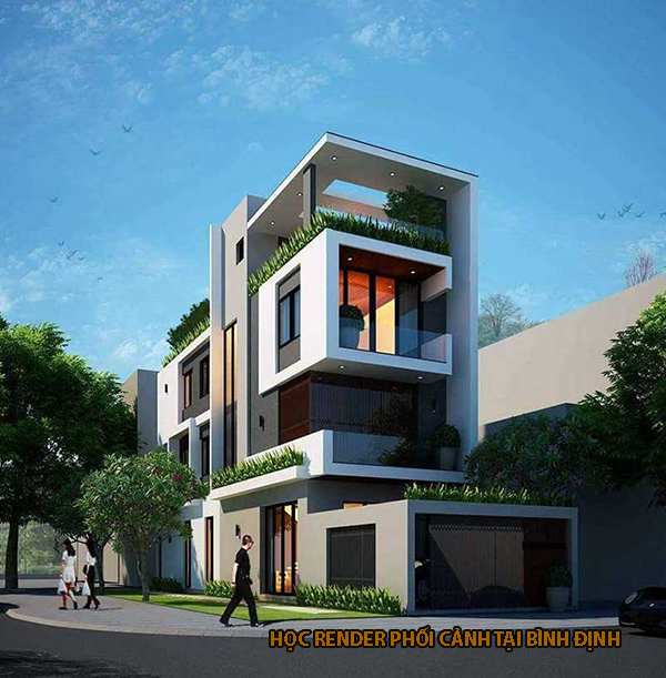 Khóa học render phối cảnh tại Bình Định