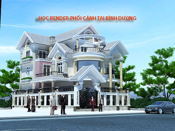 Khóa học render phối cảnh tại Bình Dương