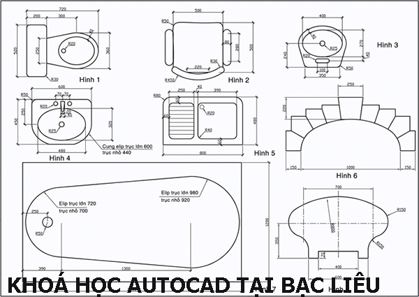 Khóa học autocad tại Bạc Liêu