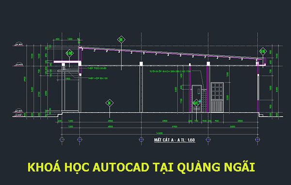 Khoá học Autocad tại Quảng Ngãi.
