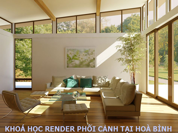 Khóa học render phối cảnh tại Hòa Bình