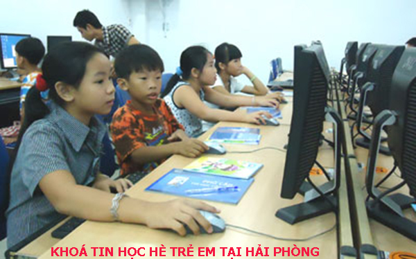 Khoá tin học hè trẻ em tại Hải Phòng