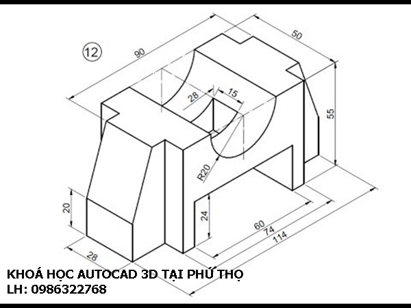 Khoá học Autocad 3D tại Phú Thọ