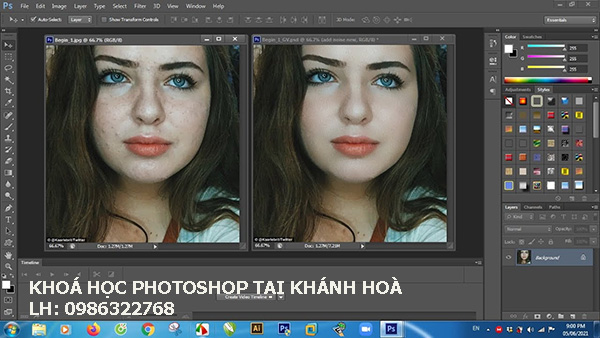 Khóa học Photoshop tại Khánh Hòa
