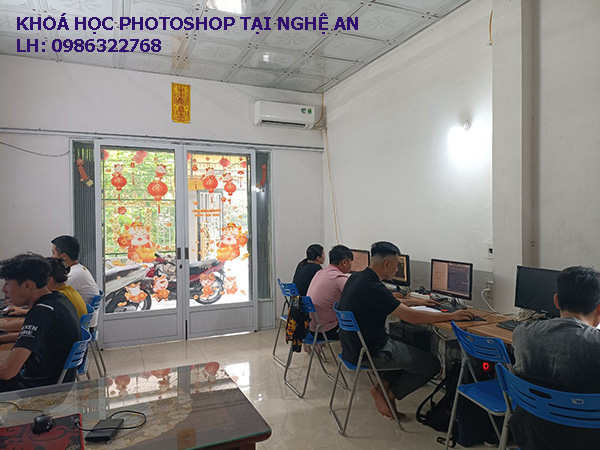 Khoá học photoshop tại Nghệ An